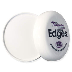 Hicks Total Transformations Edges Gel stays non-greasy and easy to rinse.