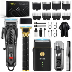 HIENA PRO hair clippers large clipper for smooth professional cuts.