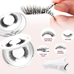 Higu clace magnetic eyelashes applicator aids precise placement