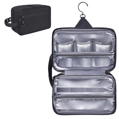 HILOMON Toiletry Bag front view shows compact packing space for travel-ready organization