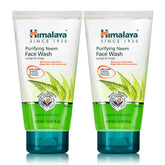 Himalaya Purifying Neem Face Wash two-pack front bottles for daily cleanse and oil control