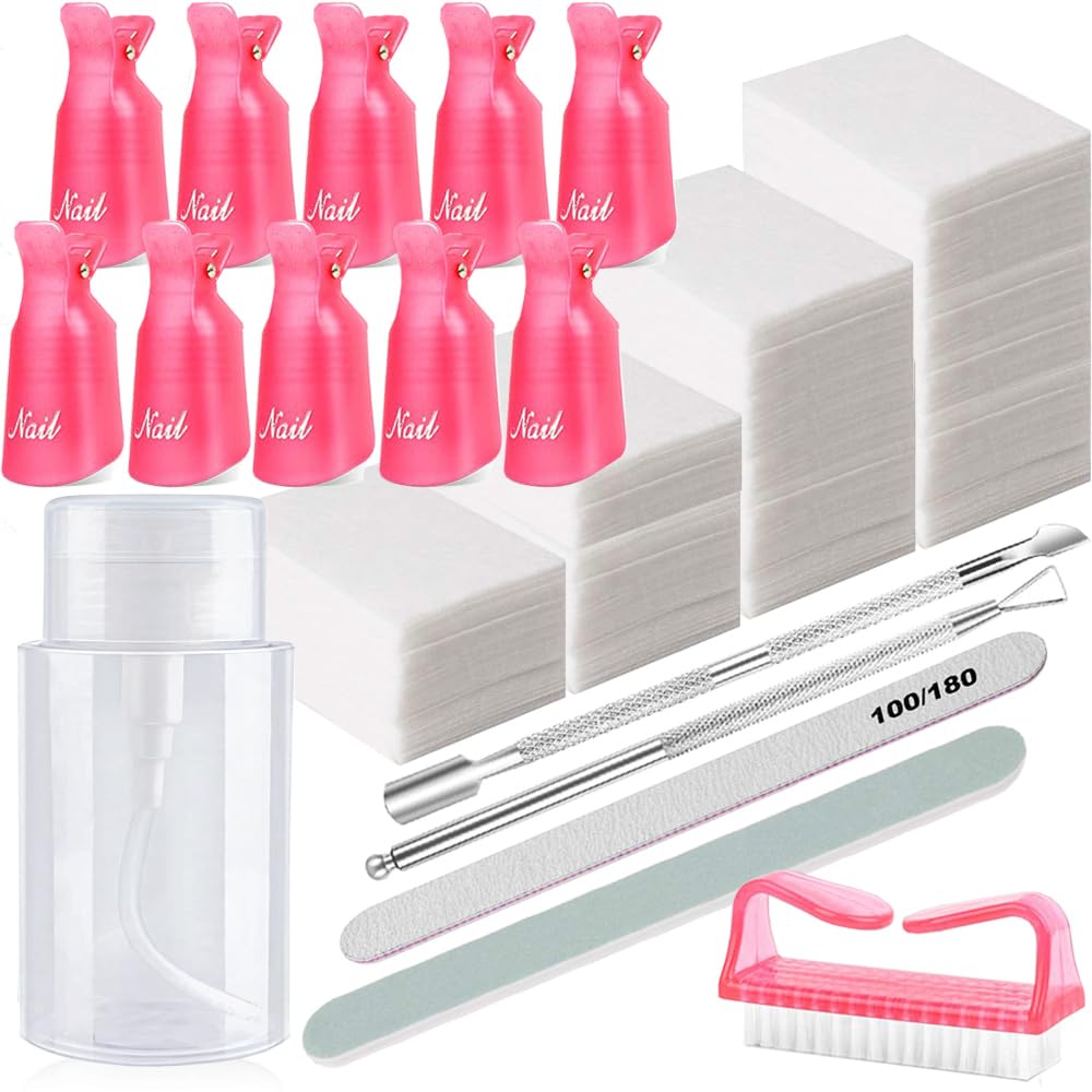 HiMo nail polish remover clips closeup for quick, mess-free polish changes.