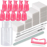 HiMo nail polish remover clips closeup for quick, mess-free polish changes.