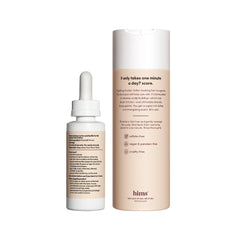 Close-up of Thick Fix shampoo bottle showing creamy lather and gentle cleansing.