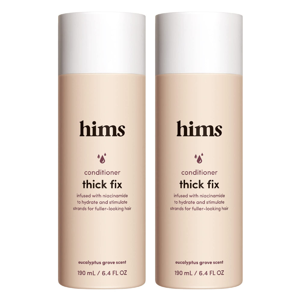 HIMS Thick Fix Conditioner bottle front view for fuller-looking hair