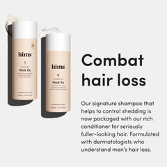 hims Thick Fix conditioner bottle front for softer, fuller hair