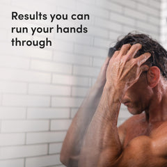 hims Thick Fix Shampoo scalp-cleansing action with refreshing foam