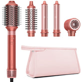 HITTIONA 5-in-1 Hair Styler dries hair for fast at-home styling