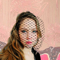 HIWIND wearing at tea party showcases versatile headpiece styling