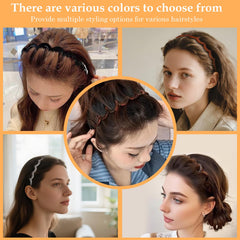 HJKLIUT high-cranium design headband side view demonstrates instant fullness