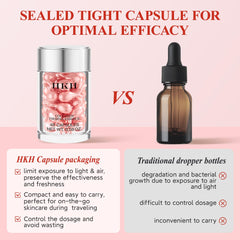 HKH travel packaging highlights leak-proof capsules for on-the-go skincare