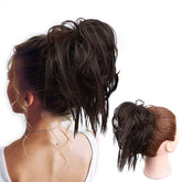 HMD Tousled Updo close-up showing secure integration for fuller bun.