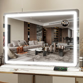 HNV Vanity Mirror 31x21 large view for full upper-body makeup application.