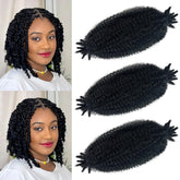 Hodgeous Marley Twist Hair, 3 packs, 12 pulgadas, opción versátil para peinados.
