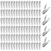 HOFASON 100pcs nail clippers bulk pack ready for travel and home use.