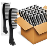 HOFASON bulk black hair combs for daily grooming on the go.