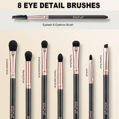 HOIFA Silkpuff premium synthetic bristles close-up showing soft, fluffy texture and even powder pickup
