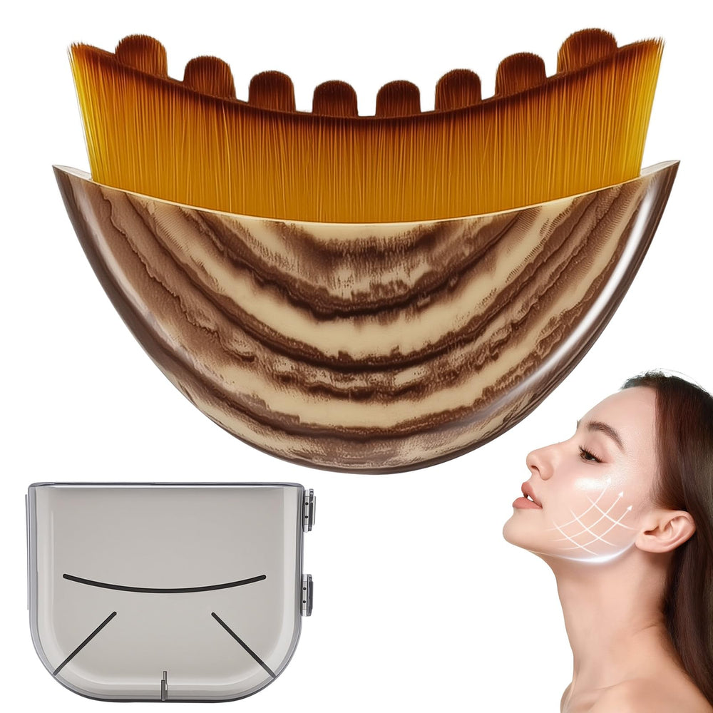 Holifada cepillo contorno linfático rostro para drenaje suave y preciso.