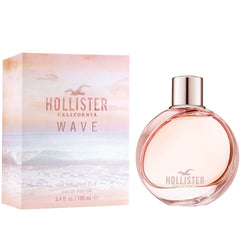 Hollister Wave Women packaging and label for on-shelf brand recognition