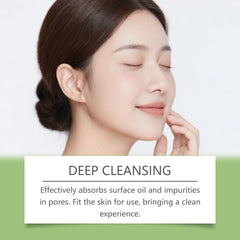 Holy Basil Bubble Deep Mask clay-to-bubble transition illustrates texture change.