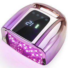 HOLYNOTES professional UV LED nail lamp front view for fast gel polish curing