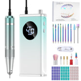 Homeasy electric nail drill at 40000rpm high speed for fast gel and acrylic removal