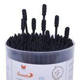 HOMEFOX hisopos con mango de papel para manejo cómodo