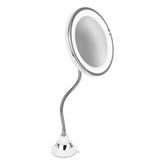 HOMEGENIX vanity mirror with lights angled view for precise lighting