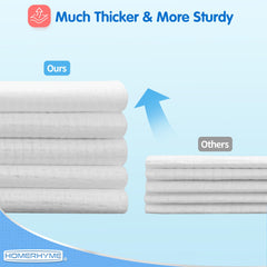 HOMERHYME facial towel wipes closeup highlights ultra-soft texture for gentle cleansing