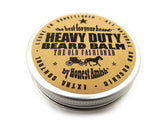 Honest Amish Heavy Duty Beard Balm 2oz container conditions beard hairs