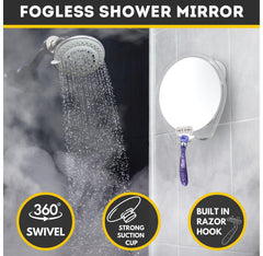 Honeybull easy-install no-drilling design enables secure shower mounting.