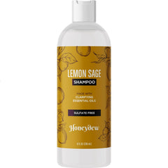 Honeydew Lemon Sage Shampoo bottle offers a refreshing cleanse for oily hair.