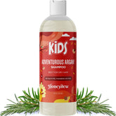 HONEYDEW Nourishing Kids Shampoo bottle closeup for gentle cleansing on dry scalp