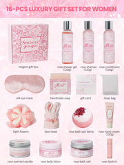 honiitaa rose bath bombs close-up highlights a soothing bath experience and calming aroma.