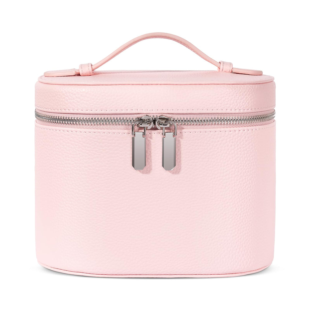 Honitty makeup bag outside view, compact travel-ready design for cosmetics