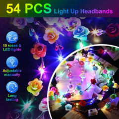 honlyne adjustable led headband demonstrates flexible fit for kids and adults