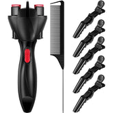 Honoson 7 Pieces Automatic Braider Set shown ready for quick braids.