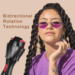 Honoson tail comb for braiding assists prep and precise sectioning.