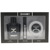 HOOEY cologne gift set packaging, rugged and gift-ready for holidays.