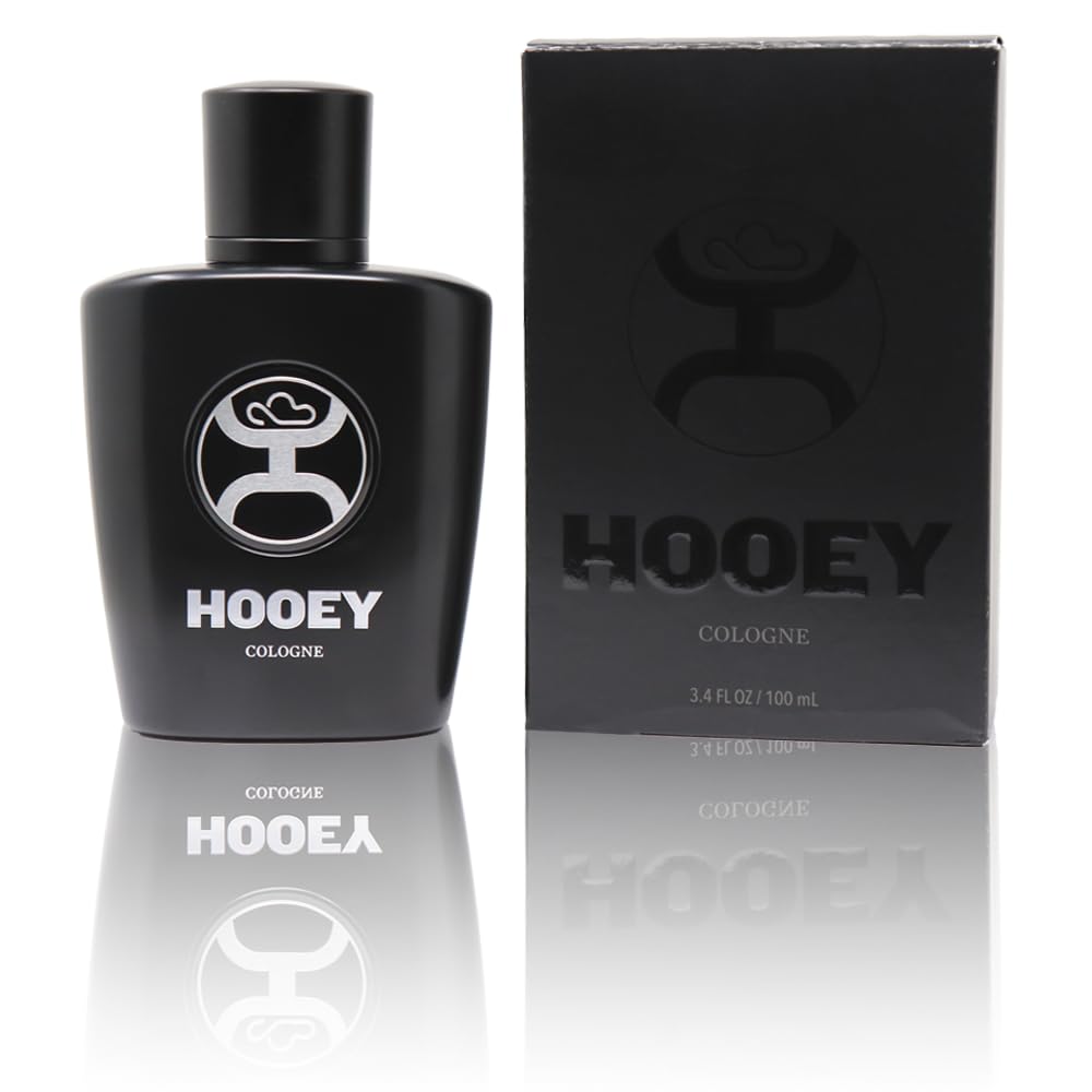 HOOEY men's cologne bottle with magnetic-top design for quick, premium applications.