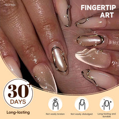 HOSAILY soft-flex material nails offering flexible fit for various nail beds