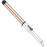Hoson 1 1/4-inch extra-long barrel curling wand delivers fast, lasting curls.