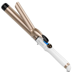 Hoson curling iron 1-25 inch barrel closeup for smooth waves and frizz control