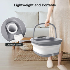 HOSPAN bubble therapy foot spa delivers gentle effervescent massage and relaxation.