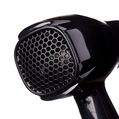 Hot Beauty 1875 Ceramic Hair Dryer detangler included for smoother sessions.