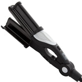 Hot Tools Pro Artist Nano Ceramic Deep Waver overview shows smooth glide and frizz control.