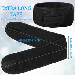 Hoteam headband close-up of soft textured polyester fabric