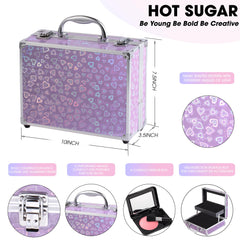 Hot Sugar teen makeup kit in portable carrying case for on-the-go events
