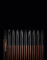 Hourglass Arch Brow Pencil mechanical design offers controlled, buildable definition.