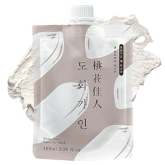 House of Dohwa white rice mask packaging highlights premium formula for gentle cleansing.